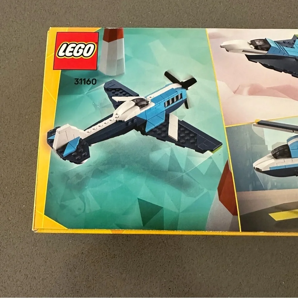 LEGO Creator 31160 Race Plane 3-in-1 Set • 178 Pieces • New